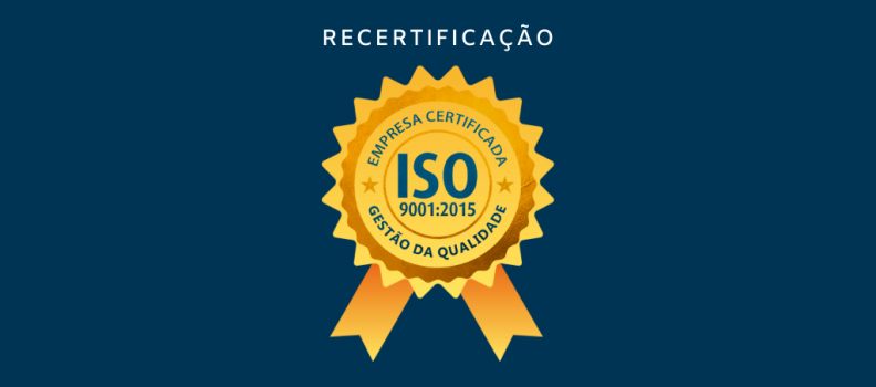 Recertificação NBR ISO 9001:2015